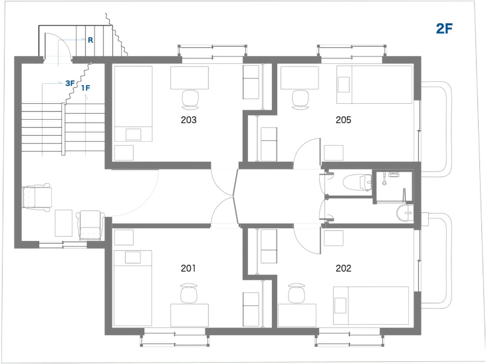 間取り（2F）