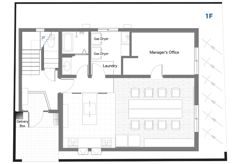 first floor